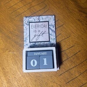 Mini block calendar